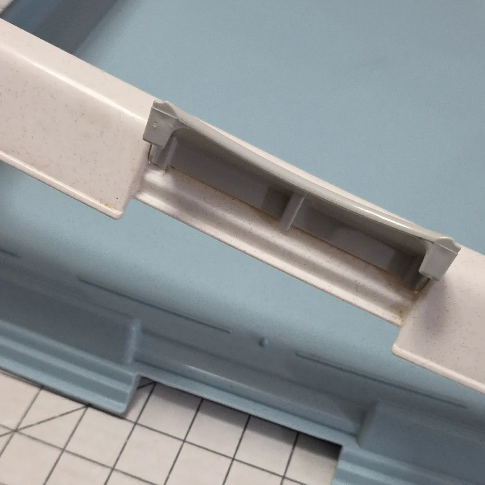 Light Blue and White‎ Tray, Neat'n Dry Floor Protection Tray, Gently Preloved